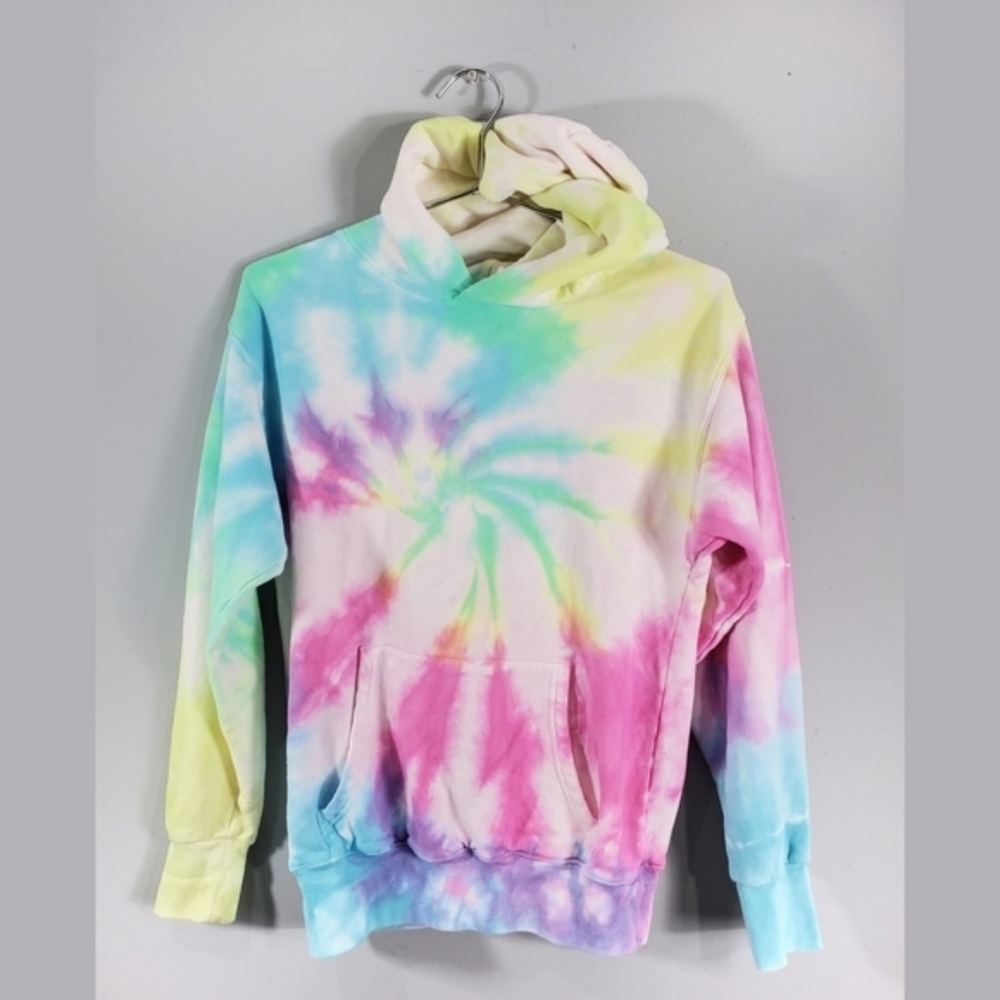 DANNIJO | hailey hand dyed hoodie in multi tie dye - Picture 11 of 13